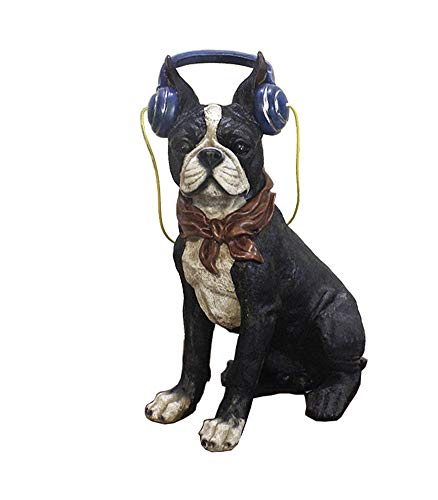 Statue bouledogue francais pour dynamiser une decoration interieure fade