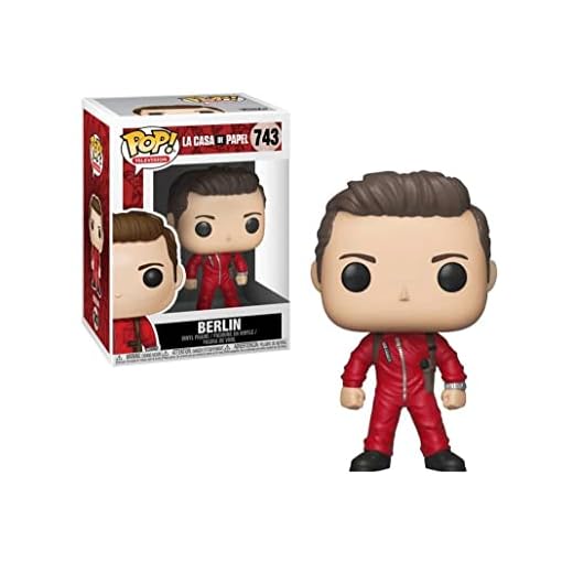 Funko Pop! TV Casa de Papeled Berlin, Assorted Model - Money Heist - la Casa de Papel - Figura de Vinilo Coleccionable - Idea de Regalo- Mercancia Oficial - Juguetes para Niños y Adultos - TV Fans