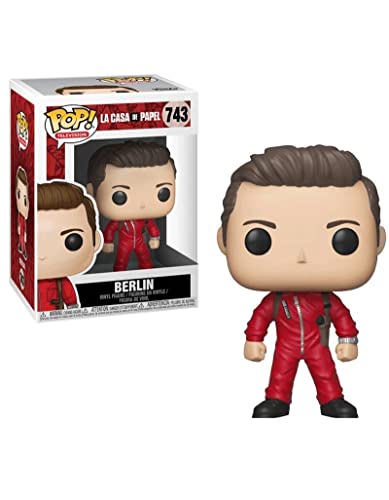 Funko Pop! TV Casa de Papeled Berlin, Assorted Model - Money Heist - la Casa de...
