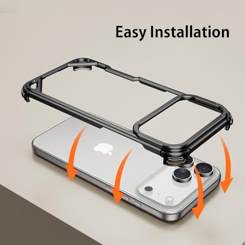 Coque antichoc iPhone 17 Pro Max avec airbags d'angle et fixation MagSafe - 7