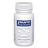 Pure Encapsulations - Folate 5,000 Plus - Activated Folate, Vitamin B12 and B6 Combination - 60 Capsules