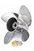 SOLAS HR Titan 4 Propeller Johnson/Evinrude - Stainless Steel OEM# 176058