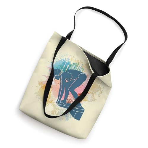 Bolso tote para mujer nadadora, entrenadora de natación y deportes acuáticos miniatura 2