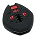 Coolbestda Silicone Key Fob Remote Skin Cover Case Protector Keyless Jacket for Mitsubishi Eclipse 2006-2012 Endeavor 2006-2011 Galant 2006-2012 Lancer Outlander 2007-2013