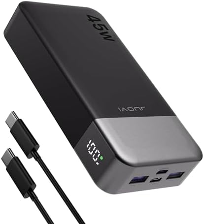 JUOVI J2621 Batterie Externe 45W 20000mAh Power Bank, Chargeur Ex...