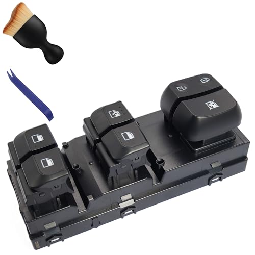 Drivevoltix Master Power Window Switch Compatible with Kia Rio 2018-2023, Replaces OEM 93570-H9110, 93570H9110, Auto