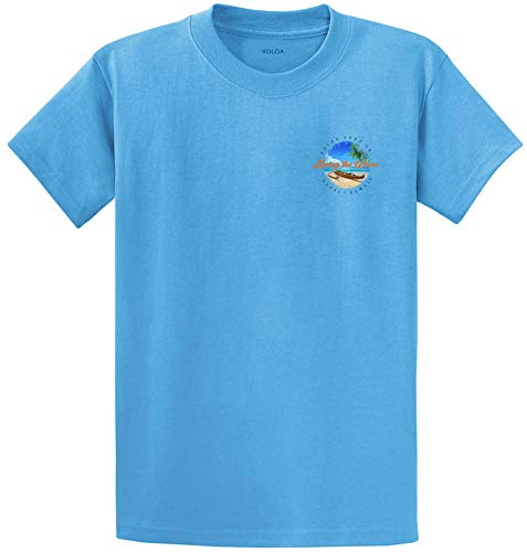 Koloa Surf Mens Outrigger Canoe Logo Heavy Cotton T-Shirt