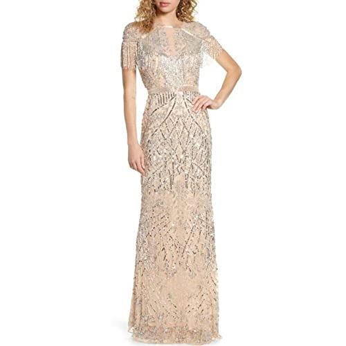 Filet en lycra cascade extensible crème pour robe fluide