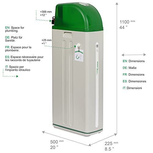 Water2Buy W2B800 Meter Water Softener For 1-10 People – Home Filtration & Limescale Removal System #TOP5