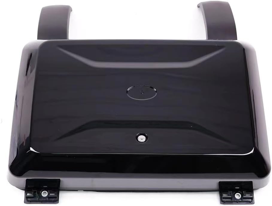 Glossy Black Side Toolbox Storage Box fits for Land Rover Defender 110 90 130 2020-2023 2024 Exterior Mounted Gear Carrier with Lock