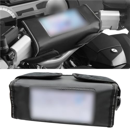 Soporte de teléfono para manillar y bolsa organizadora para BMW R1150RT y R850RT 2