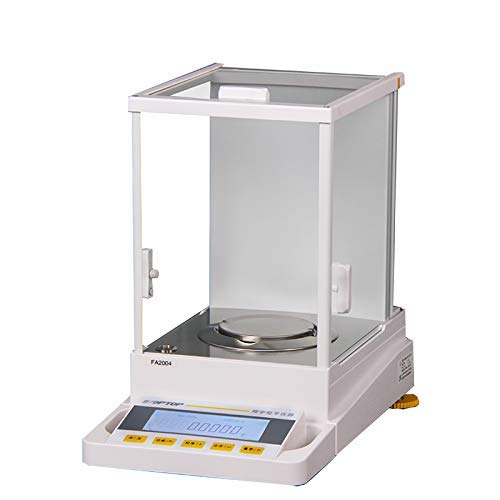 Balanza analítica de Alta precisión 210G/0.0001G Balanza Digital para Laboratorio, Farmacia, joyería, Planta química y Escuela