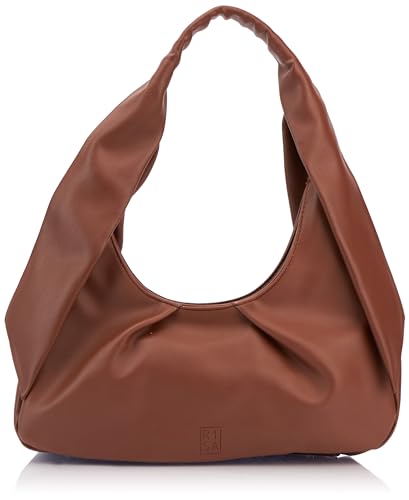 Sac à bandoulière Femme Jalene en cuir souple avec poches fonctionnelles