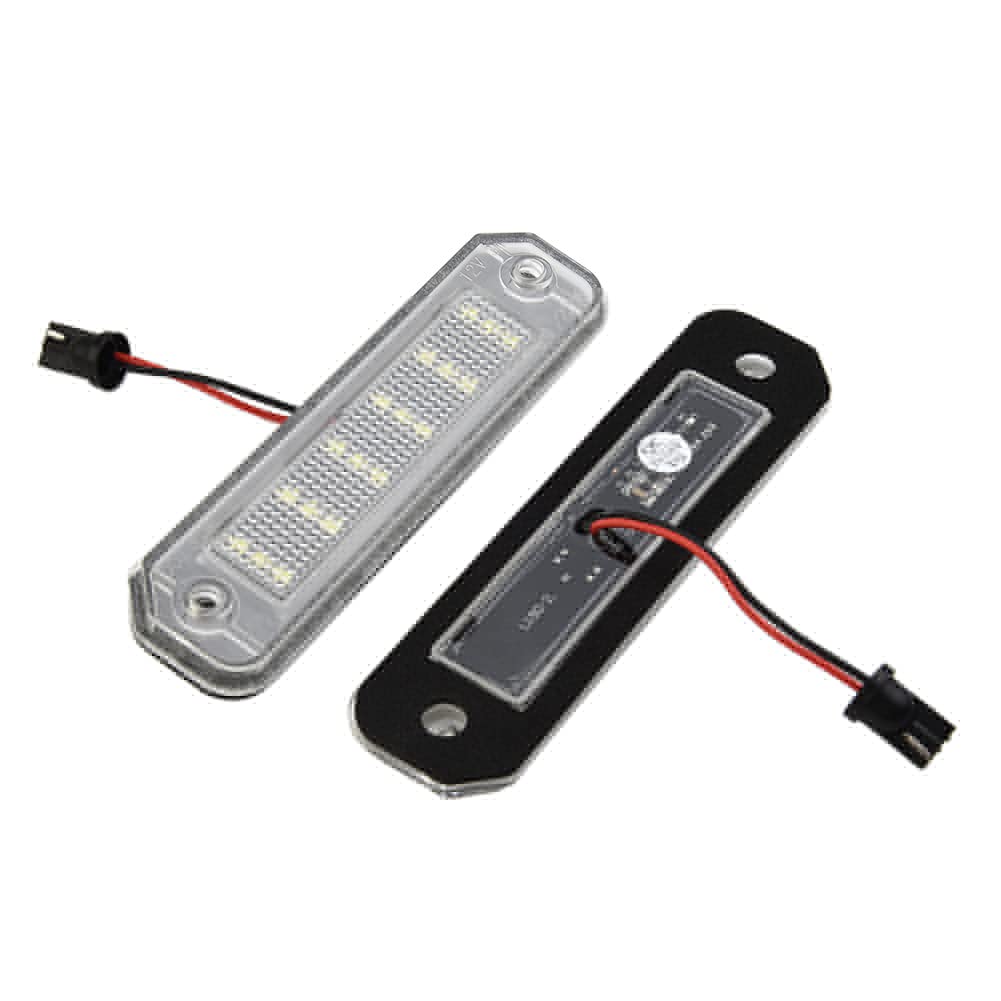 2Pcs 6000K White LED License Number Plate Light for Hon-da Ci-vic Del Sol EG EH EJ EM