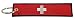 Switzerland Flag Key Chain, 100% Embroidered