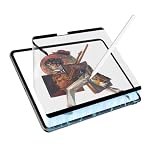 MOCOLL Paperlike Screen Protector for iPad Pro 11 Inch M4 (2024), Write and Draw Like on Paper, Magnetic Detachable and Reusable, Compatible with Tempered Film, Removable/Anti Glare/Matte/Bubble Free