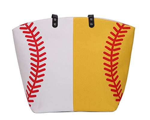 Bolso tote grande para béisbol y softball miniatura 3