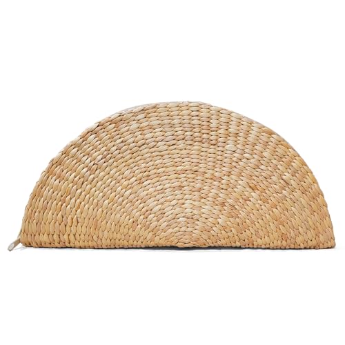 Bolso Clutch Semi-Circular de Jacinto de Agua para Mujer miniatura 1