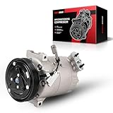 Torchbeam 98556 Air Conditioner AC Compressor with Clutch Compatible with Chevrolet HHR 2007-2011, Chevy Cobalt 2007-2010, Saturn Ion 2005-2007, Pontiac G5 2008-2010, 2.2L 2.4L Replaces# 15830956