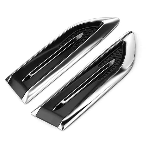 PANGUYN 2 Piezas Rejillas de ventilación Falsas en los Guardabarros del Coche para VW Touareg R-Line AB Bj.2018, Protección antirrayas, Mejora la Apariencia