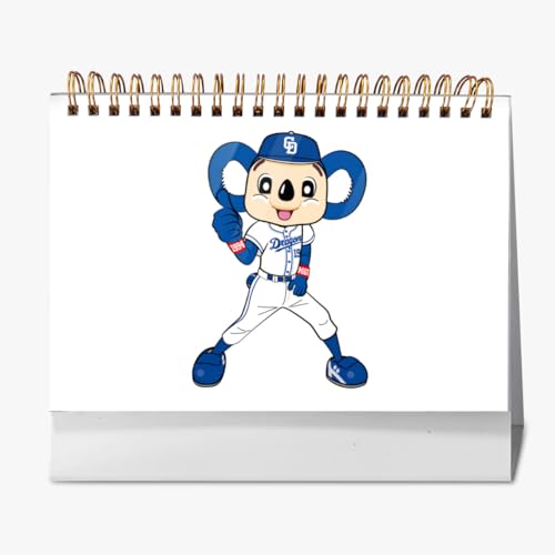 2026年 卓上カレンダー 中日ドラゴンズ 野球応援 デスクトップ カレンダー 小型 月間 書き込み 計画整理用 おしゃれ 記念品 プレゼント 2025年9月?2026年12月