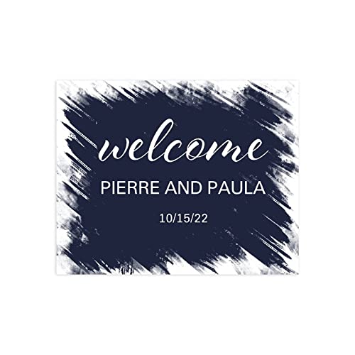 Planche de bienvenue pour invités modifiable pour éviter les erreurs