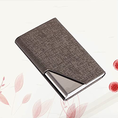 VALICLUD Titular de Negócios Titular Do Cartão Chamando Aço Inoxidável E Caso Nome Comercial de Cour