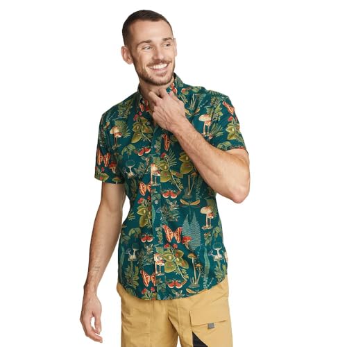 Eddie Bauer Mens Eddie Bauer Printed Baja Shirt