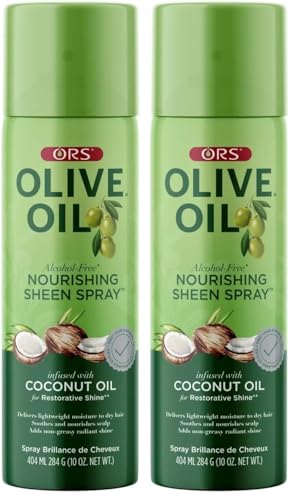 ORGANIC OLIVE OIL NOURISHING SHEEN SPRAY (Pack of 2)