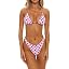 Pink/Brown Polka Dot