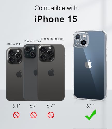 Mootobo for iPhone 15 Case with Camera Lens Full Cover Protection - Image 4