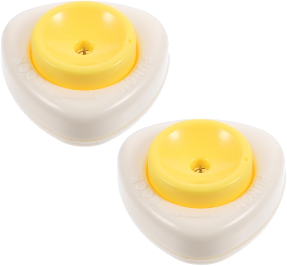 Alipis 2pcs Egg Hole Punchers Egg Separator Punchers for Raw Kitchen Piercer Tool