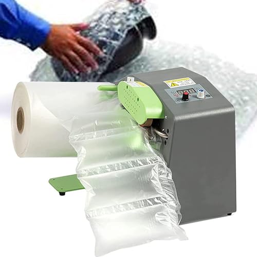 demballage à coussin dair avec température et vitesse réglables, gonflage de 12 m/min un emballage sécurisé