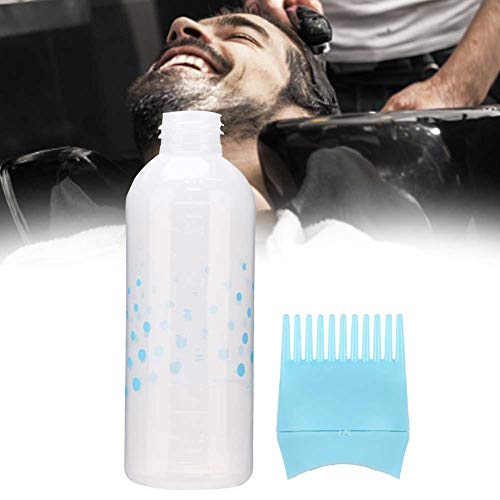 Frasco aplicador de óleo de cabelo, frasco de tinta de cabelo de 170 ml, xampu, frasco aplicador de