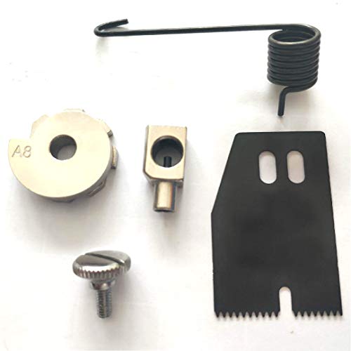 Set de pie prensatela Ruffler para máquina industrial miniatura 5