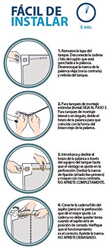 Opiniones y reviews de Palanca para wc los 7 más buscados. 19 Imagen adicional