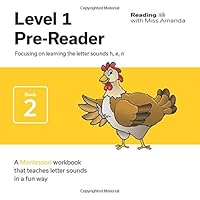 Reading with Miss Amanda Level 1: Pre-Reader: Focusing on learning the letter sounds h, e, n 1950675017 Book Cover