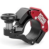 自転車 ベル さわやかな音色 消音機能付き 軽量 大音量 アルミ製 サイクルベル レッド （KO-280）