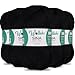 Produktbild Wollidu Sina Wolle zum Stricken und Häkeln 500g Premium Strickwolle/Häkelwolle Set OEKO-TEX zertifiziert 5 x 100g/170m 80% Polyacryl 20% Schafwolle mulesing-frei - Schwarz