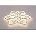 Produktbild SXFYWYM LED Petal Deckenleuchte runde Leuchten Acryl Energiespar Augen Moderne Geeignet für Schlafzimmer Wohnzimmer Blumen-Lampe,Warmlight,6+680cm
