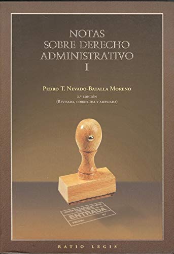 Portada de Notas sobre derecho administrativo i