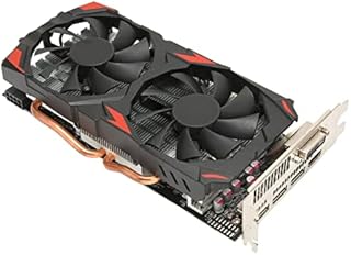 RX 580 Graphics Card 256bit 8GB GDDR5 Gaming Graphics Card with Dual Cooling Fans, 16 PCI Express 3.0 DP, HDML, DVI Plug and Play Computer Graphics Cards