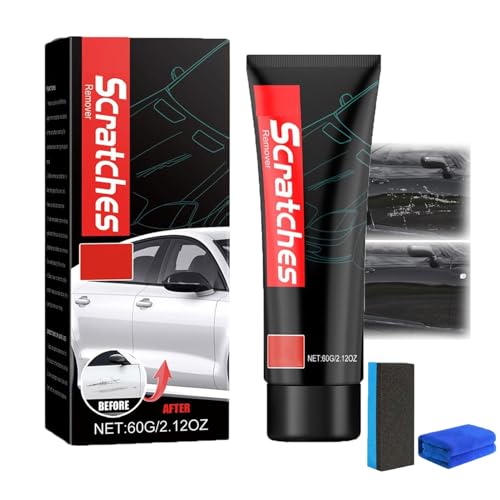 Image of Glass Stovetop Scratch Repair Kit, Glass Cooktop Scratch Remover, Stovetop 𝐒cratch Remover, Polishing Wax For 𝐆lass Ceramic Cooktop, Heavy Duty Cleaner and Polish, Car Scratches Removers (1pcs)
