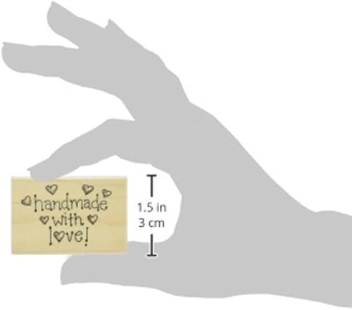 Miniatura 3 de Hero Arts C1041 - Sello de bloque de madera, hecho a mano con amor