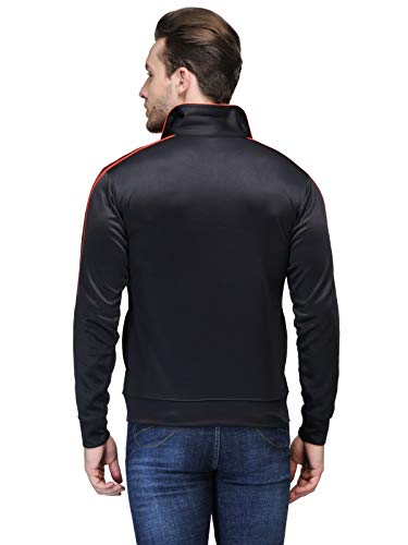Image of Scott International Men's Polyester Standard Dryfit Jacket Wrinkle Free (Stripes)