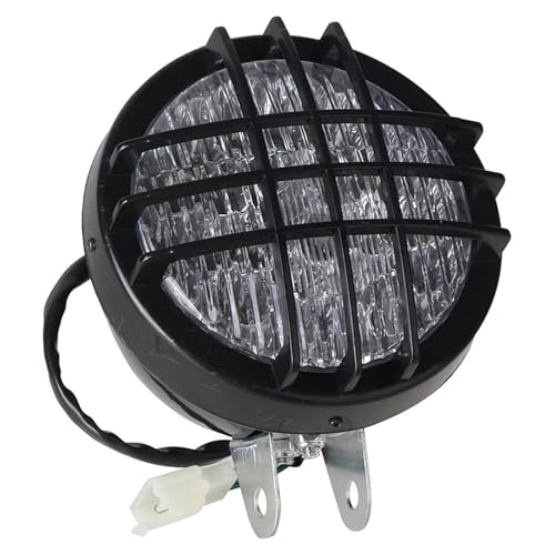 para 50cc 70cc 90cc 110cc 125cc 150cc 200cc 250cc Go Kart ATV Accesorios 12V Luz LED De Color Conjunto De Faros Delanteros Faros Delanteros Motocicleta
