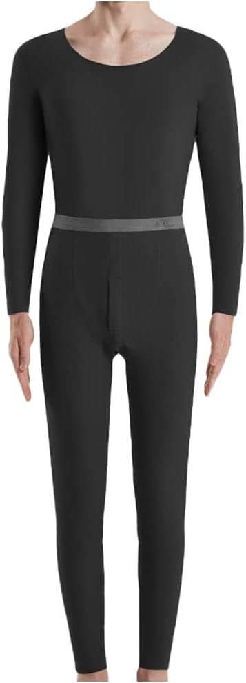 HSQSMWJ Long Johns Ultra Soft Thermal Underwear for Men Base Layer Set for Cold Weather M-3XL