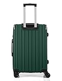 FLIEE Cabin Suitcase Hard Shell | Lightweight Suitcase |55x40x20cm Cabin|Telescopic Handle | TSA 3 Digit Combination Lock| Suitable for Ryanair, Easyjet, Jet 2 Paid Carry-ons (Green, Cabin 20") - Image 9