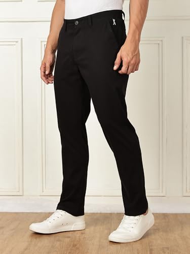 Image of Thomas Scott Men's | Solid | Regular Fit | Premiun Cotton | 4 Pocket | Formal wear Trouser | Casual Chino | Pants for Men