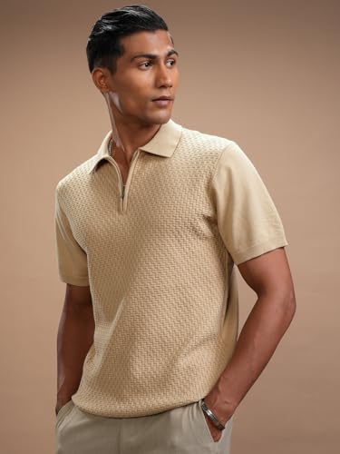 Image of Highlander Men's Polo Tshirt | Flat Knit | Regular Fit | Polo T-Shirt for Man